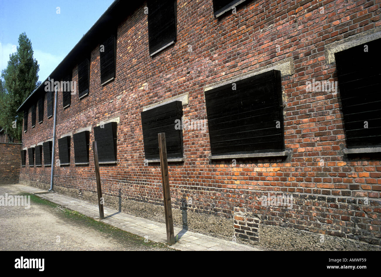 Block 11 Auschwitz Stockfotos & Block 11 Auschwitz Bilder Alamy