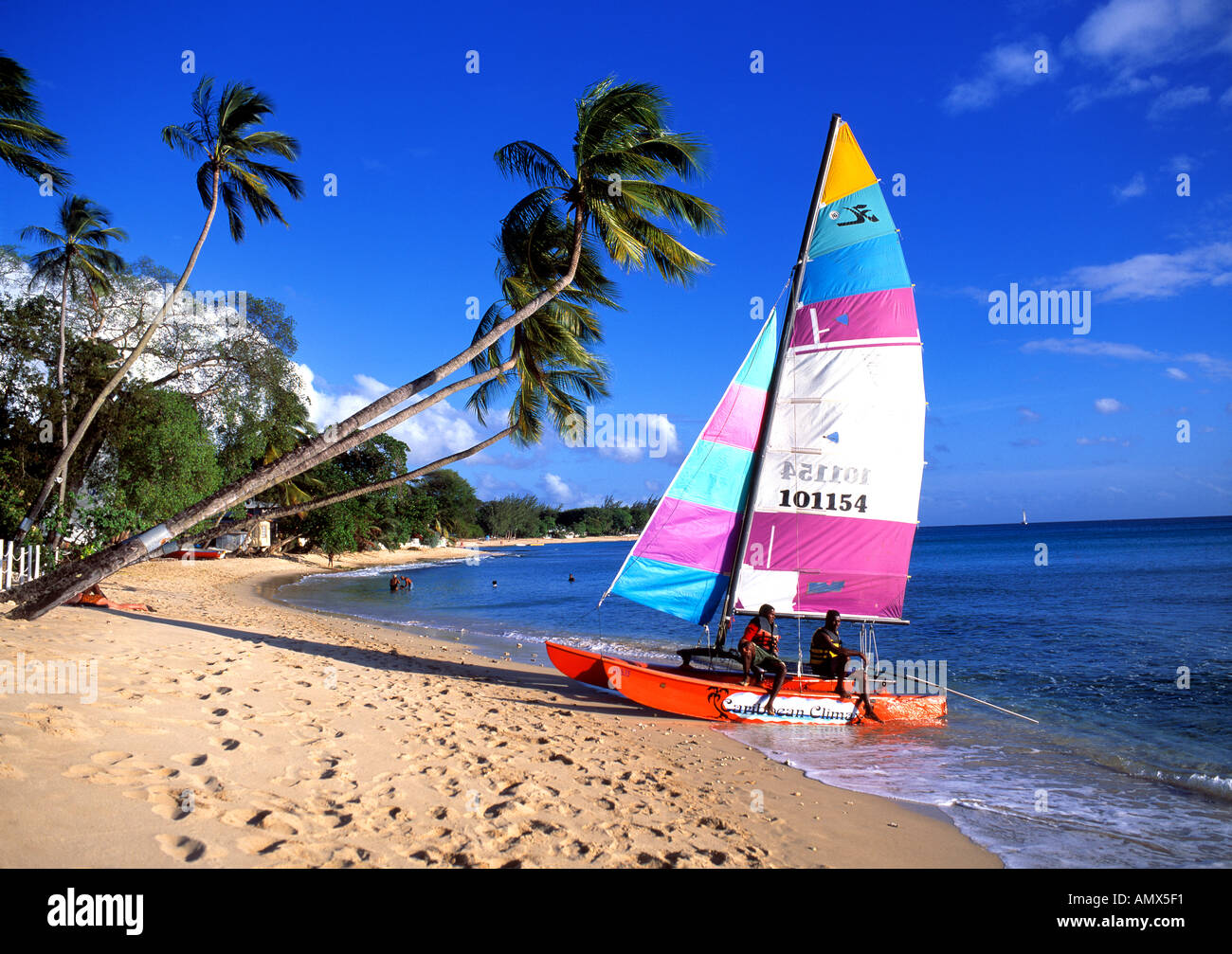 Barbados, Kings Beach Stockfoto