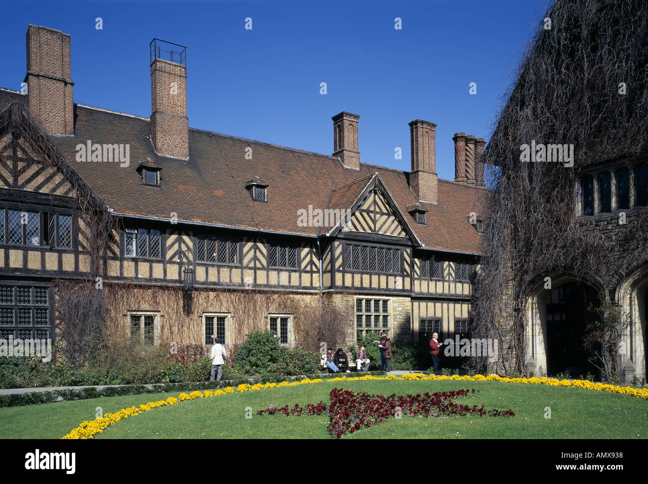 Schloss Cecilienhof Potsdam Stockfoto