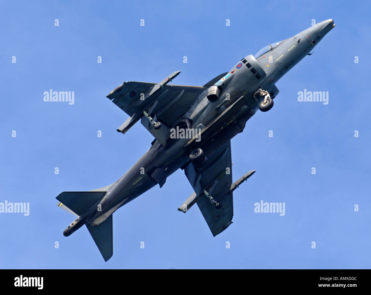 Harrier Jump Jet, RAF Jump Jet Harrier, UK Stockfoto