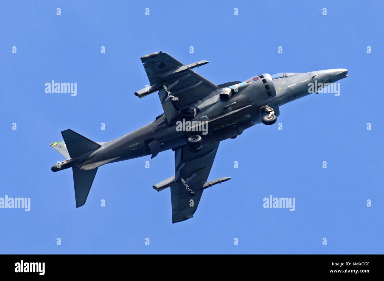 Harrier Jump Jet, RAF Jump Jet Harrier, UK Stockfoto