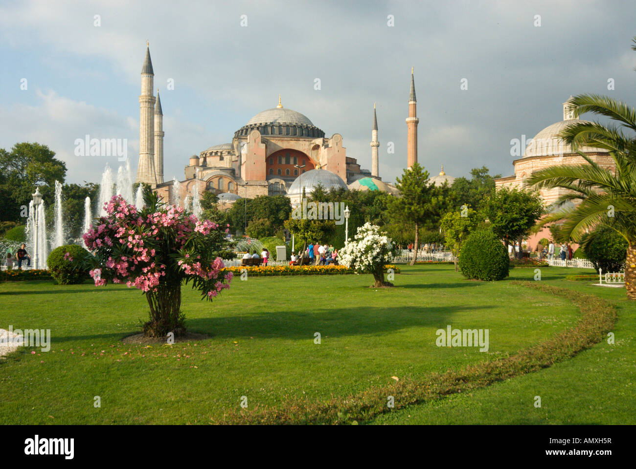Museum in der Stadt, Aya Sofya, Istanbul, Türkei Stockfoto