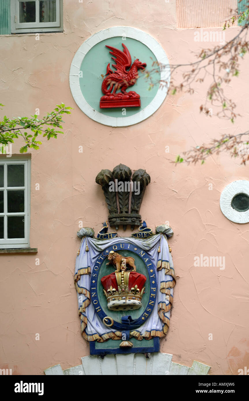 Portmeirion Gwynedd Nordwales UK Stockfoto