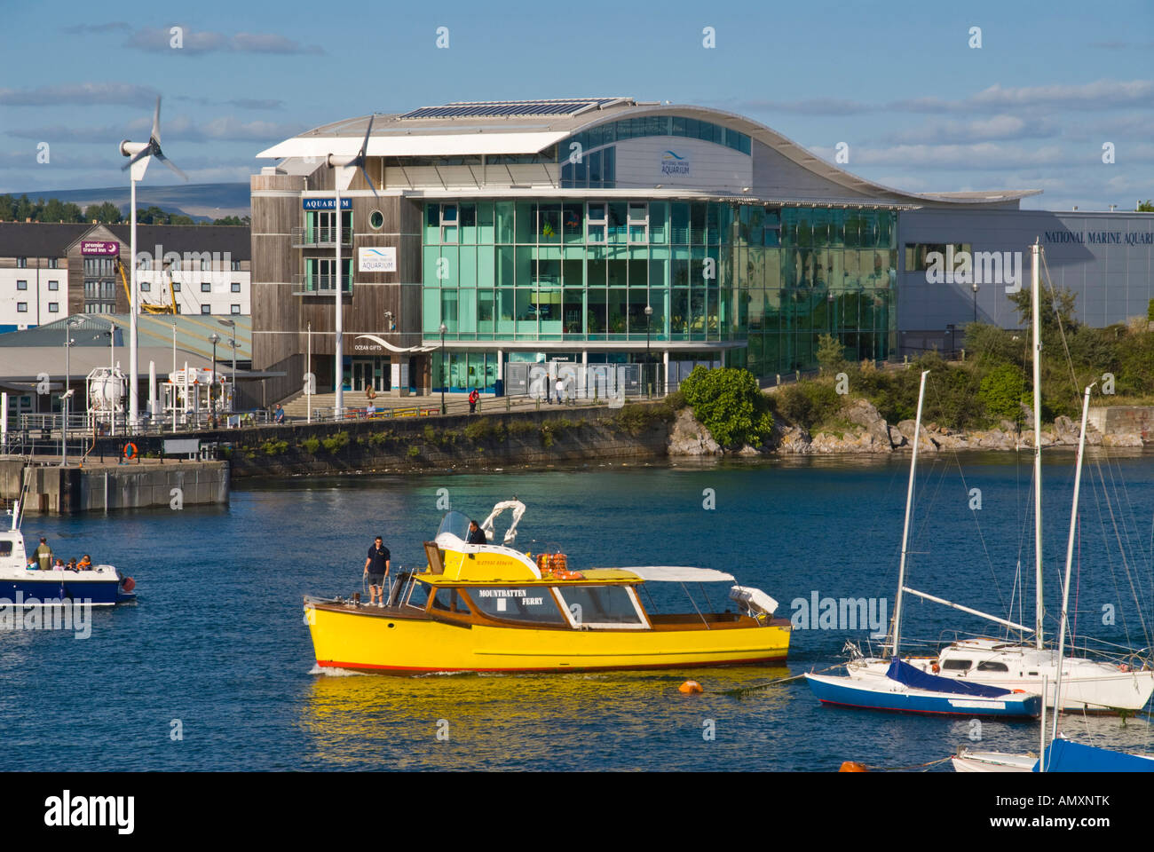 Aquarium an der Waterfront, Plymouth, Devon, England Stockfoto