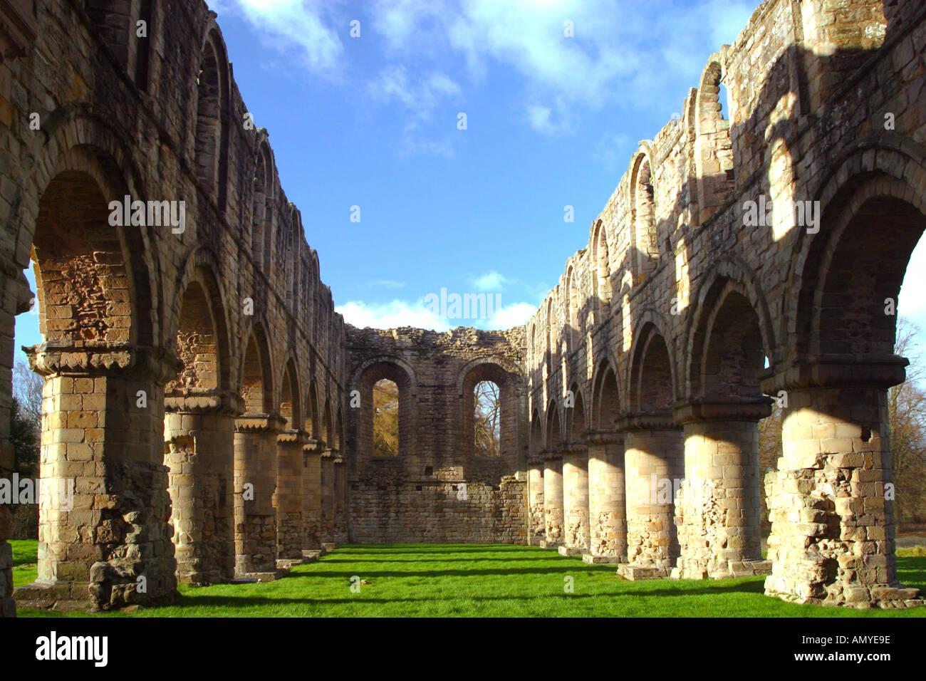 Buildwas Abbey Shropshire England Großbritannien Großbritannien Großbritannien Großbritannien Britische Inseln Europa Stockfoto