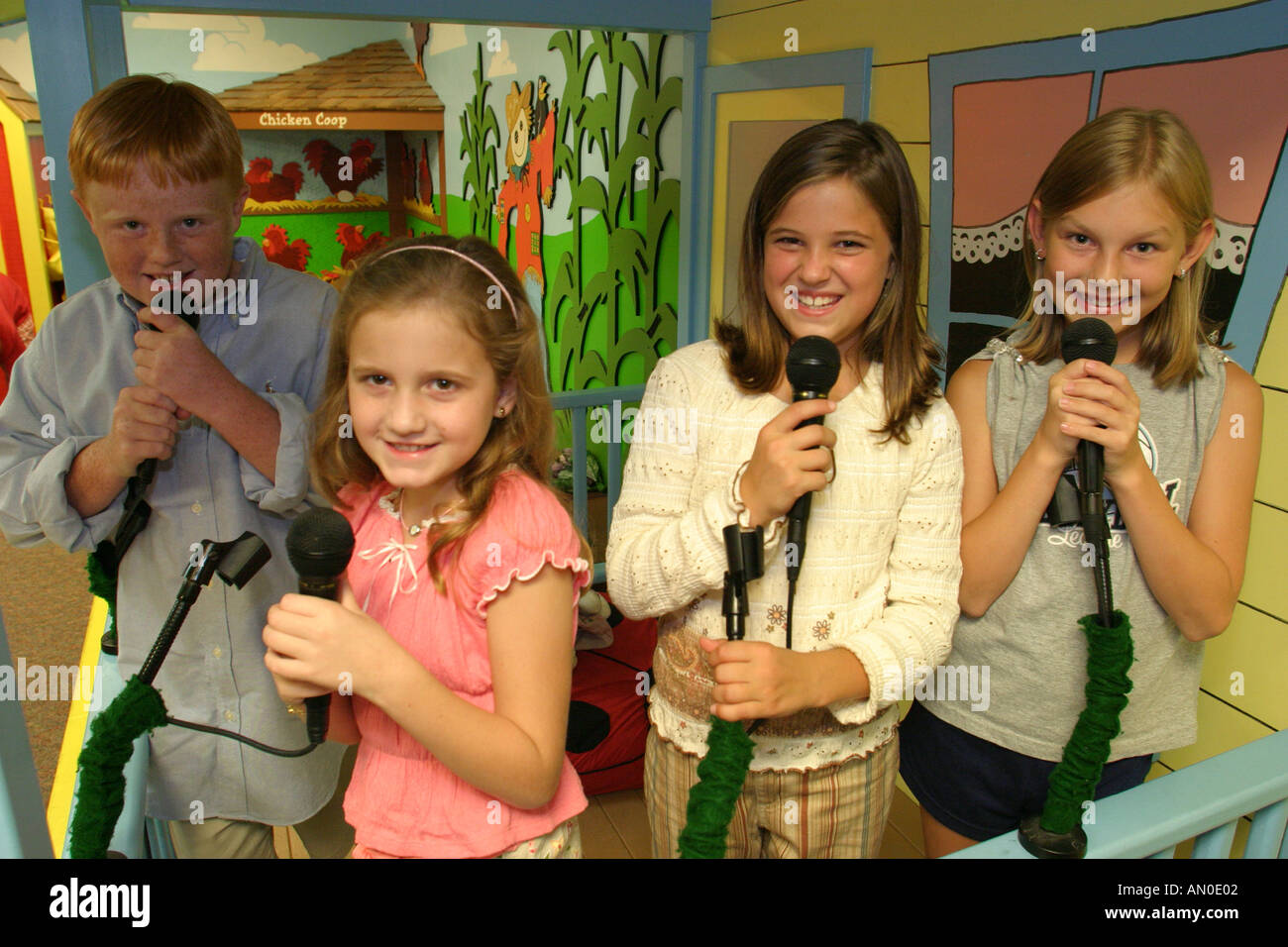 Alabama Madison County, Huntsville, EarlyWorks Kindermuseum, Geschichte, Sammlungen, Ausstellungsausstellung Sammlung, fördern, Produktprodukte Verkauf anzeigen Stockfoto