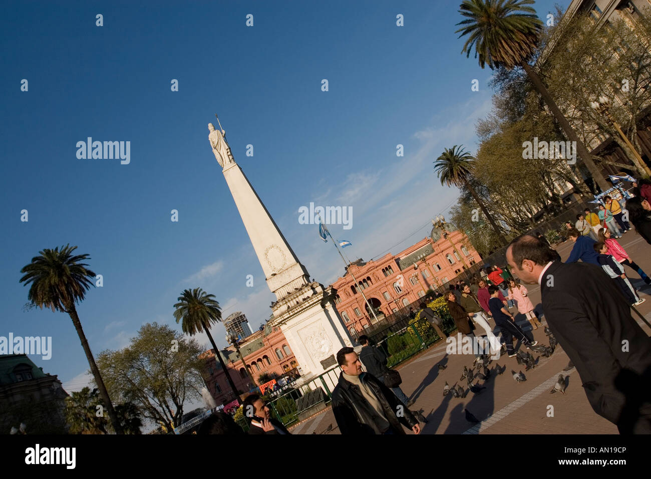Plaza de Mayo, Buenos Aires Stockfoto