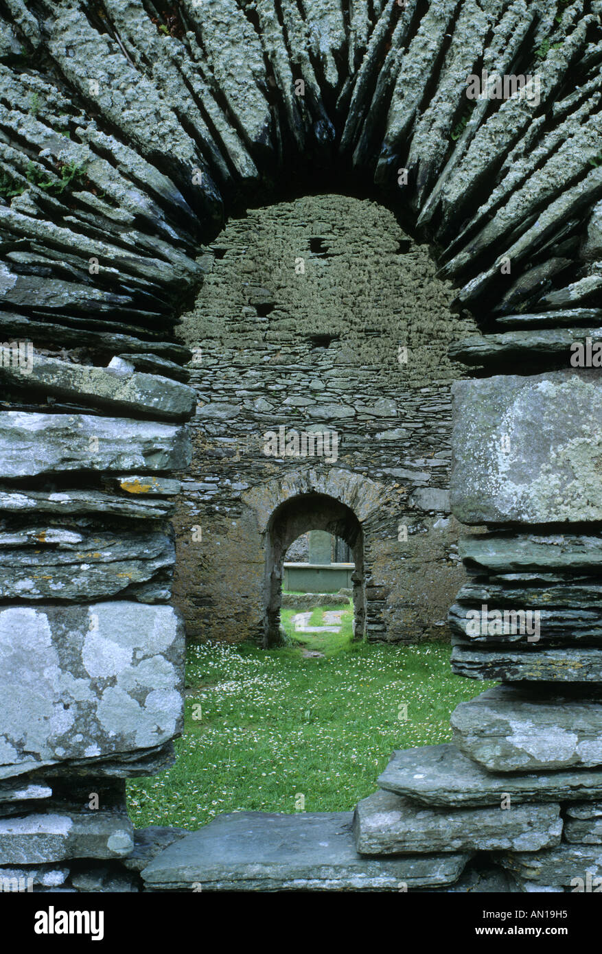 Kilnave Kapelle Islay Schottland, Vereinigtes Königreich Stockfoto