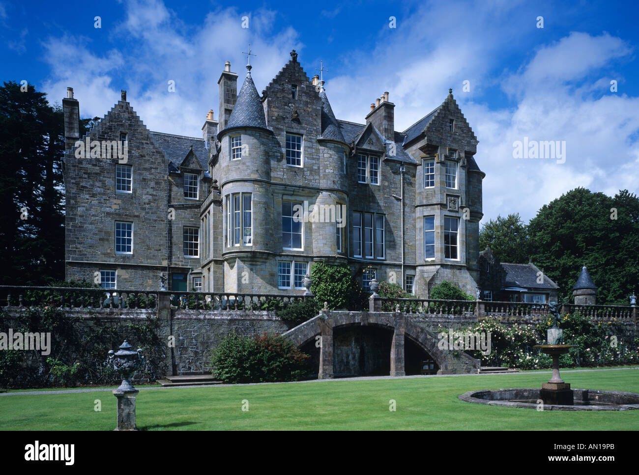 Torosay Castle Mull Argyll Schottland Großbritannien Stockfoto