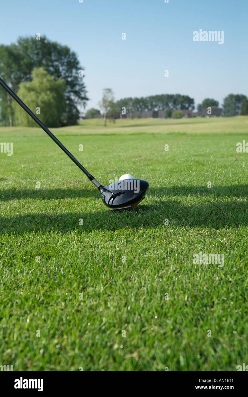 Golf Golf Golfsport, Detail der Golfer am Golfplatz Stockfoto