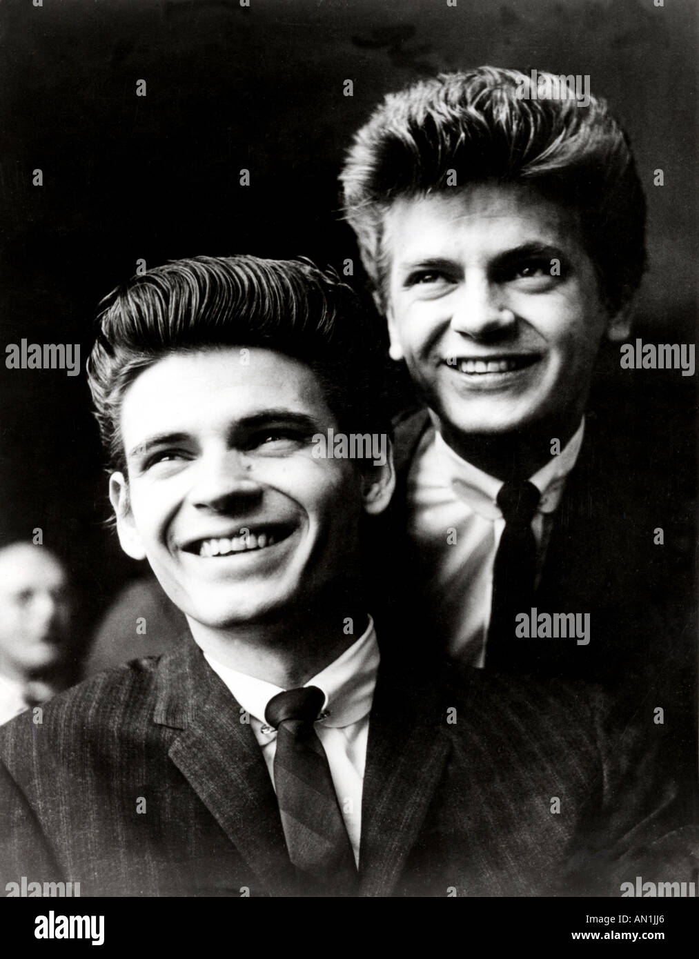EVERLY BROTHERS uns pop-Duo mit Don links und Bruder Phil Stockfoto
