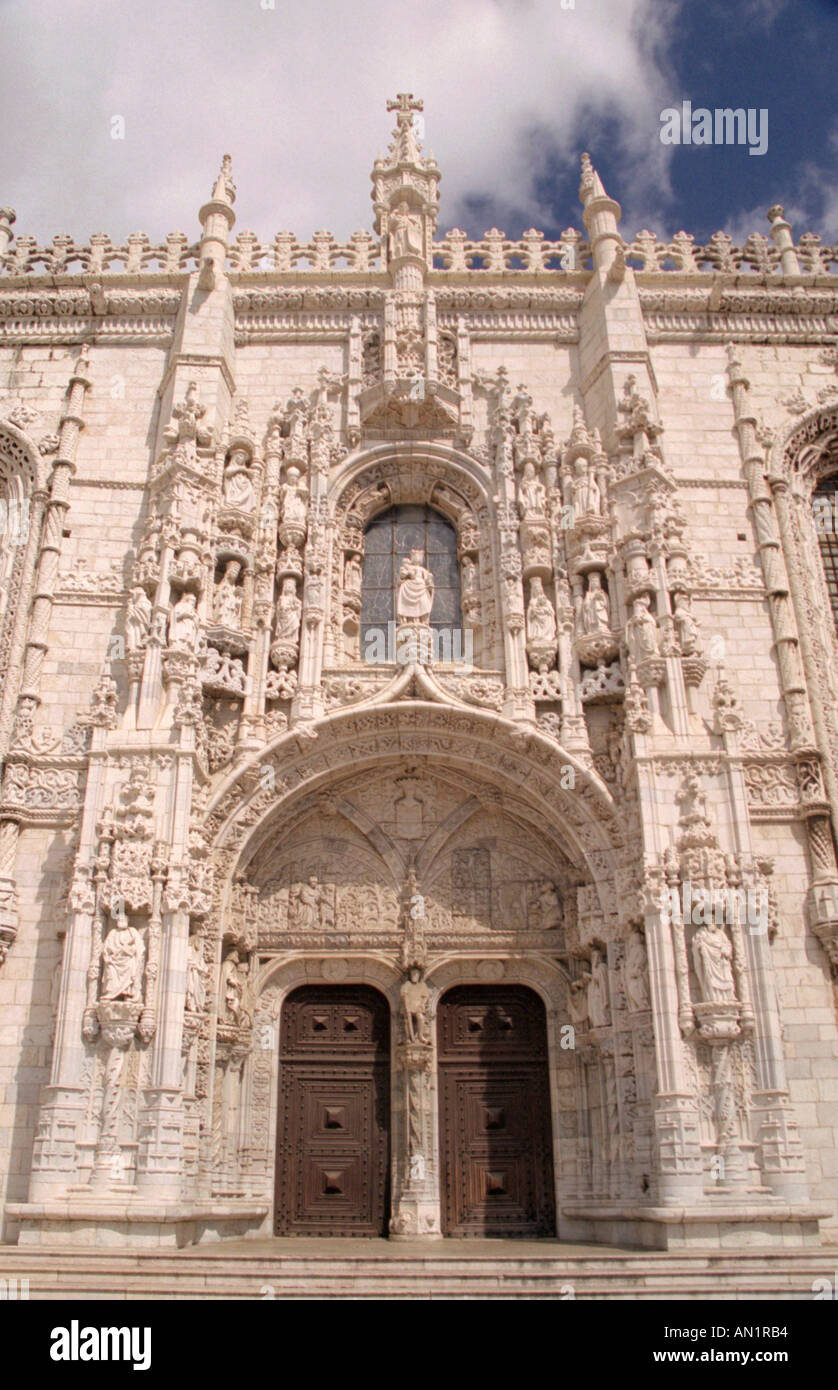 Mosterio Dos jeronimos Stockfoto