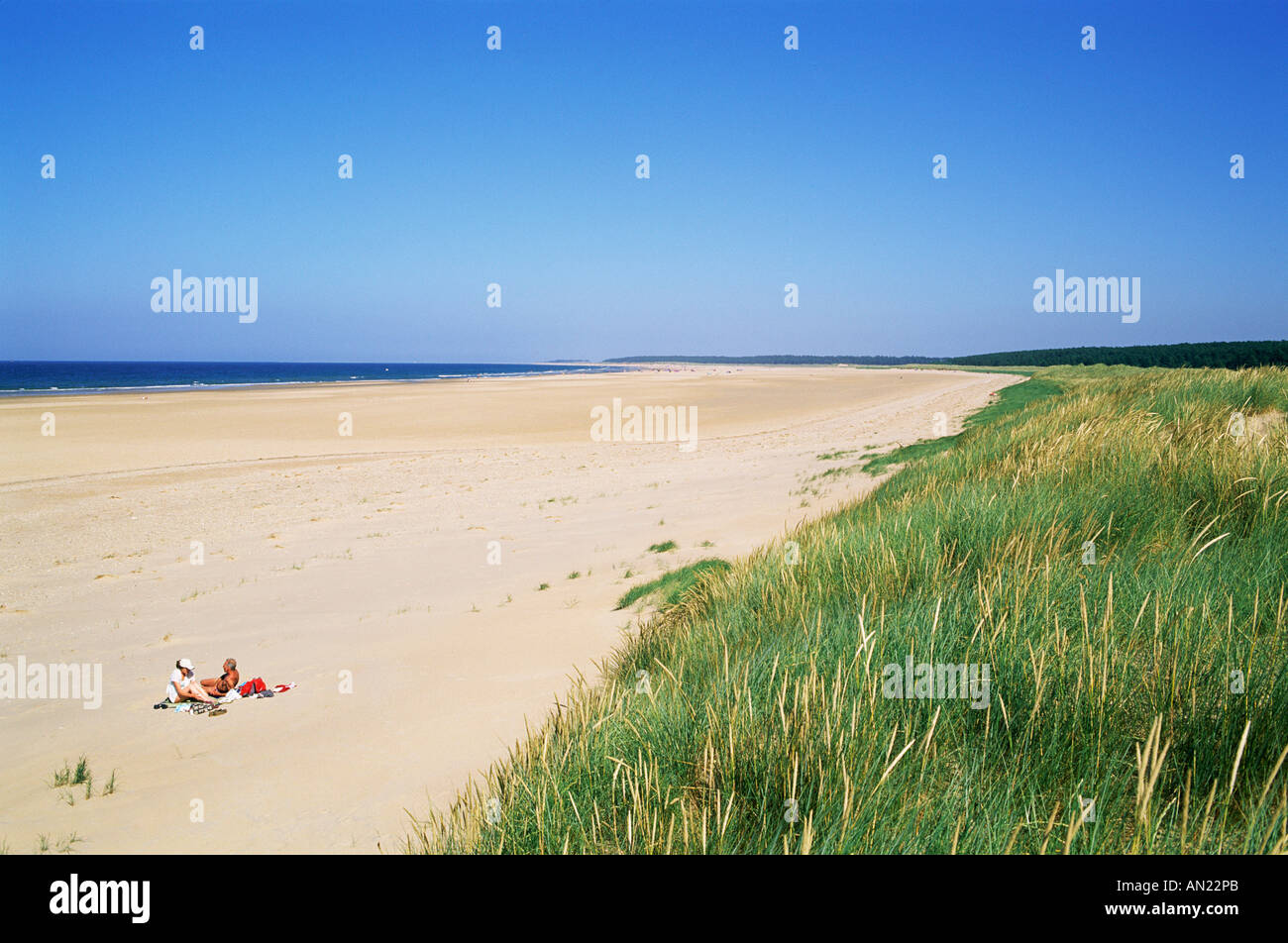 England, East Anglia, Norfolk, Holkham Bay Stockfoto