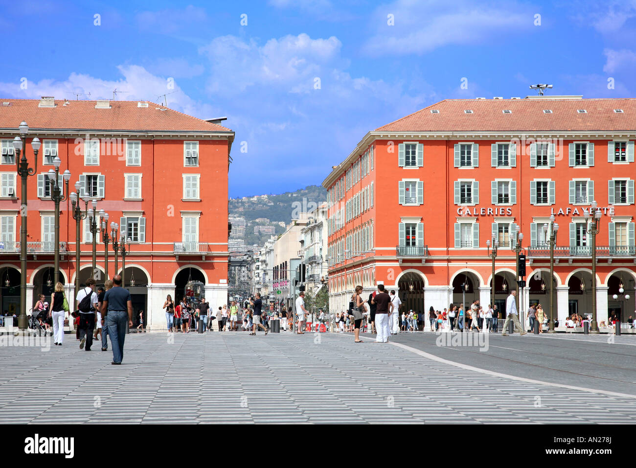 La Fayette auf einem schönen Platz Stockfoto