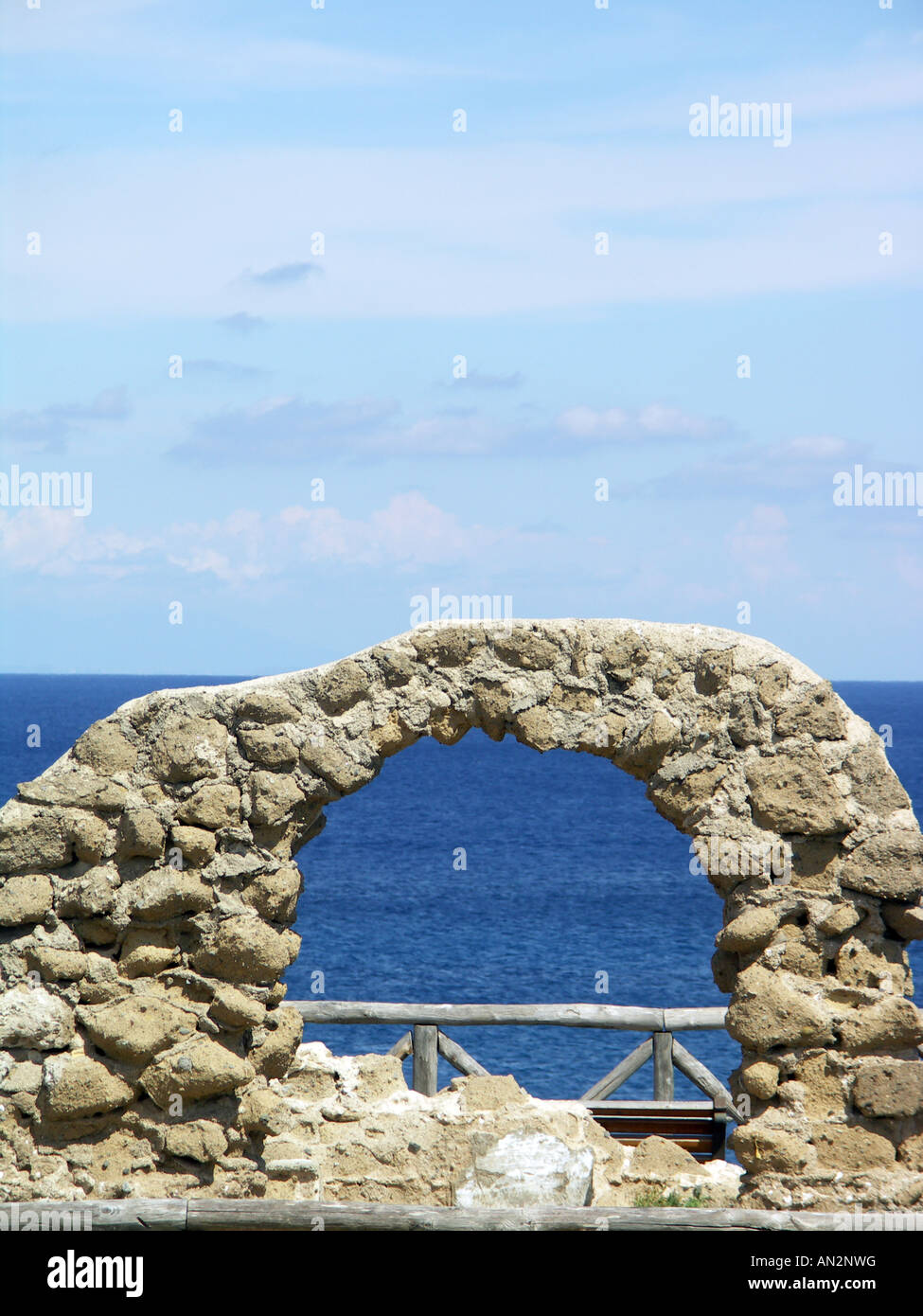Übersetzertätigkeit Standort in Ventotene Insel Pontinische Latium Latium Rom Italien Stockfoto