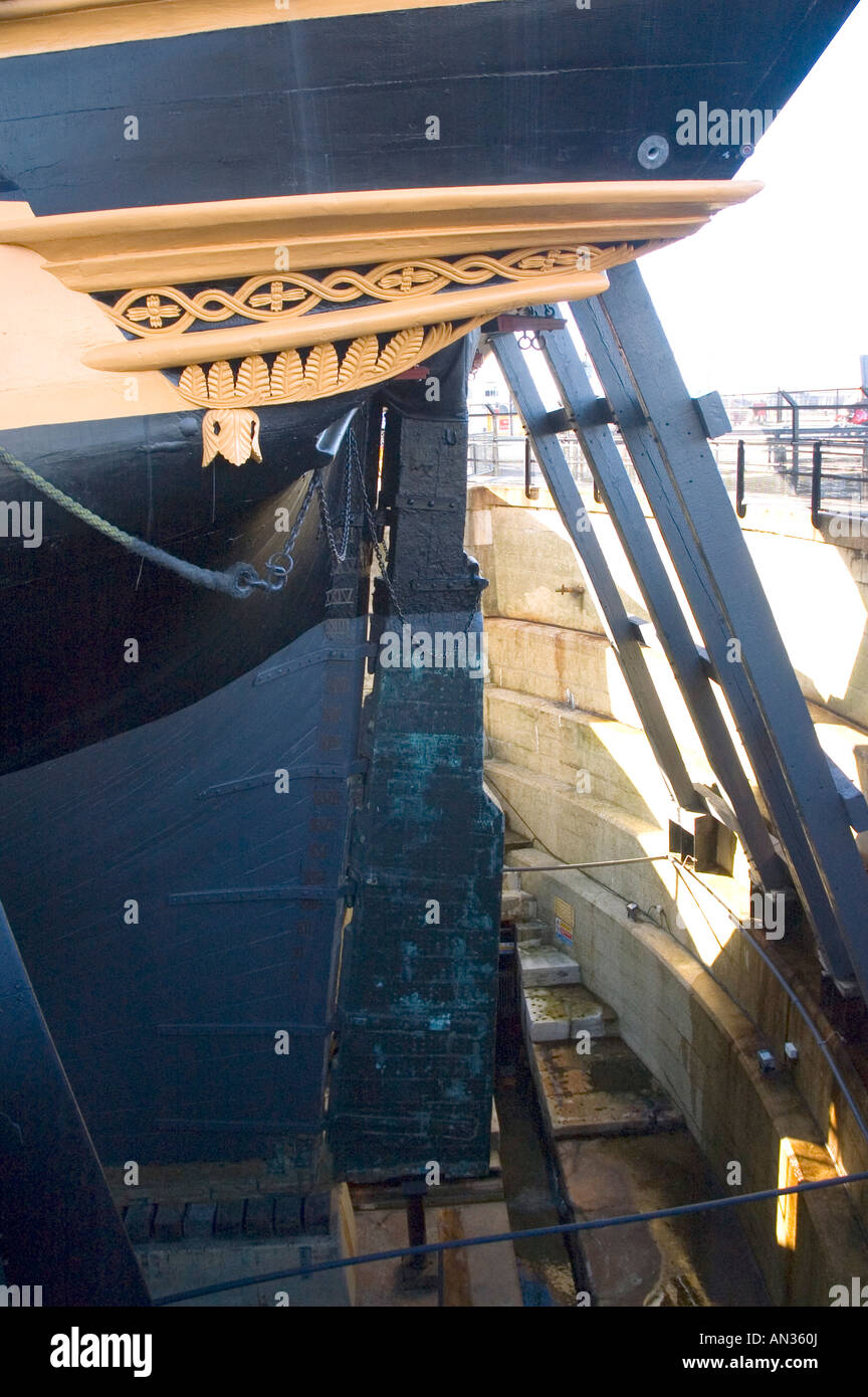 HMS Victory Portsmouth Dockyard Hampshire England UK Stockfotografie