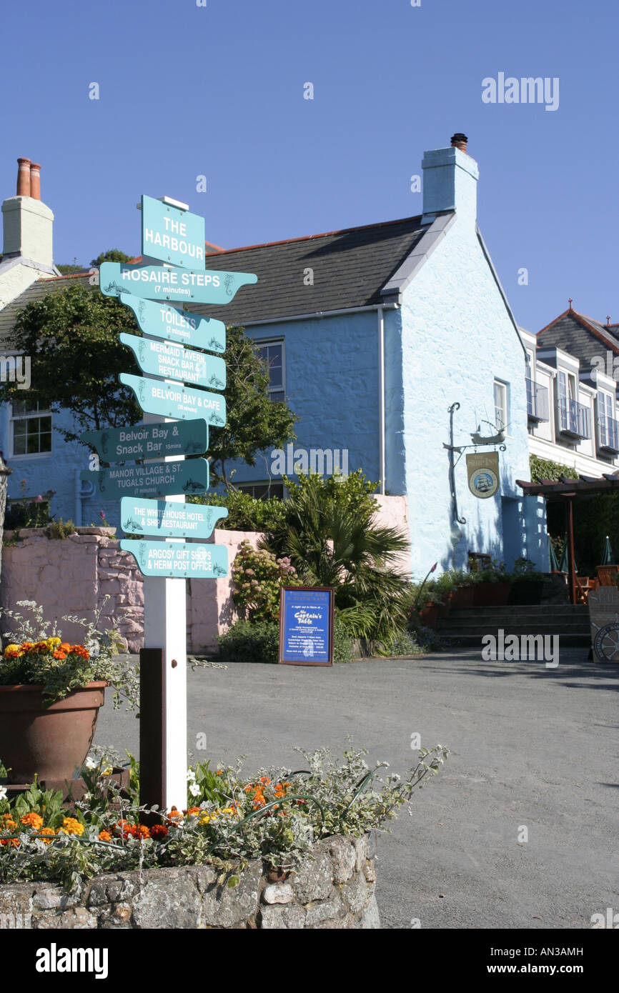 Insel Herm Kanalinseln uk gb Europa Stockfoto