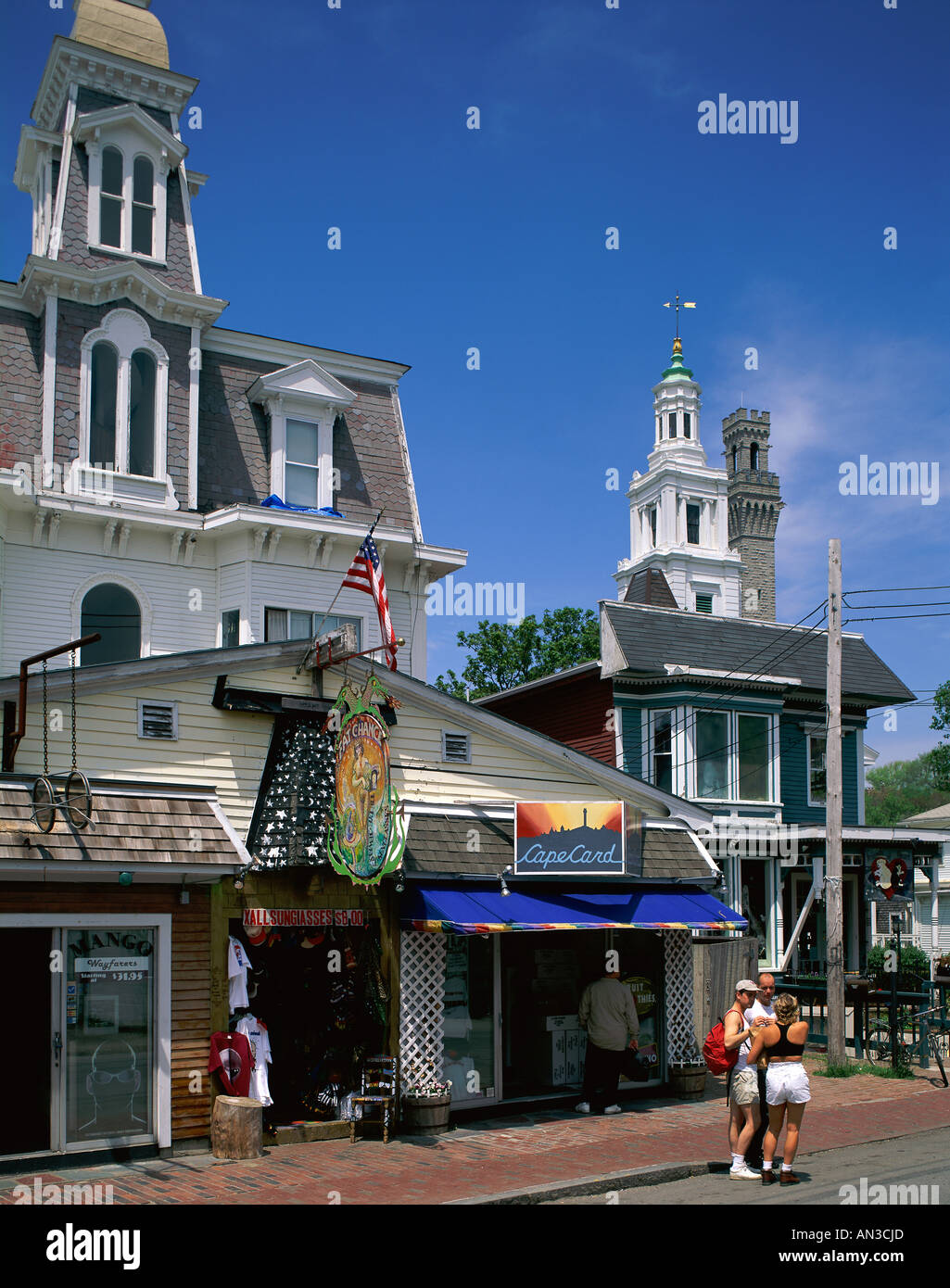 Provincetown / Souvenir-Shop, Cape Cod, New England / Massachusetts, USA Stockfoto