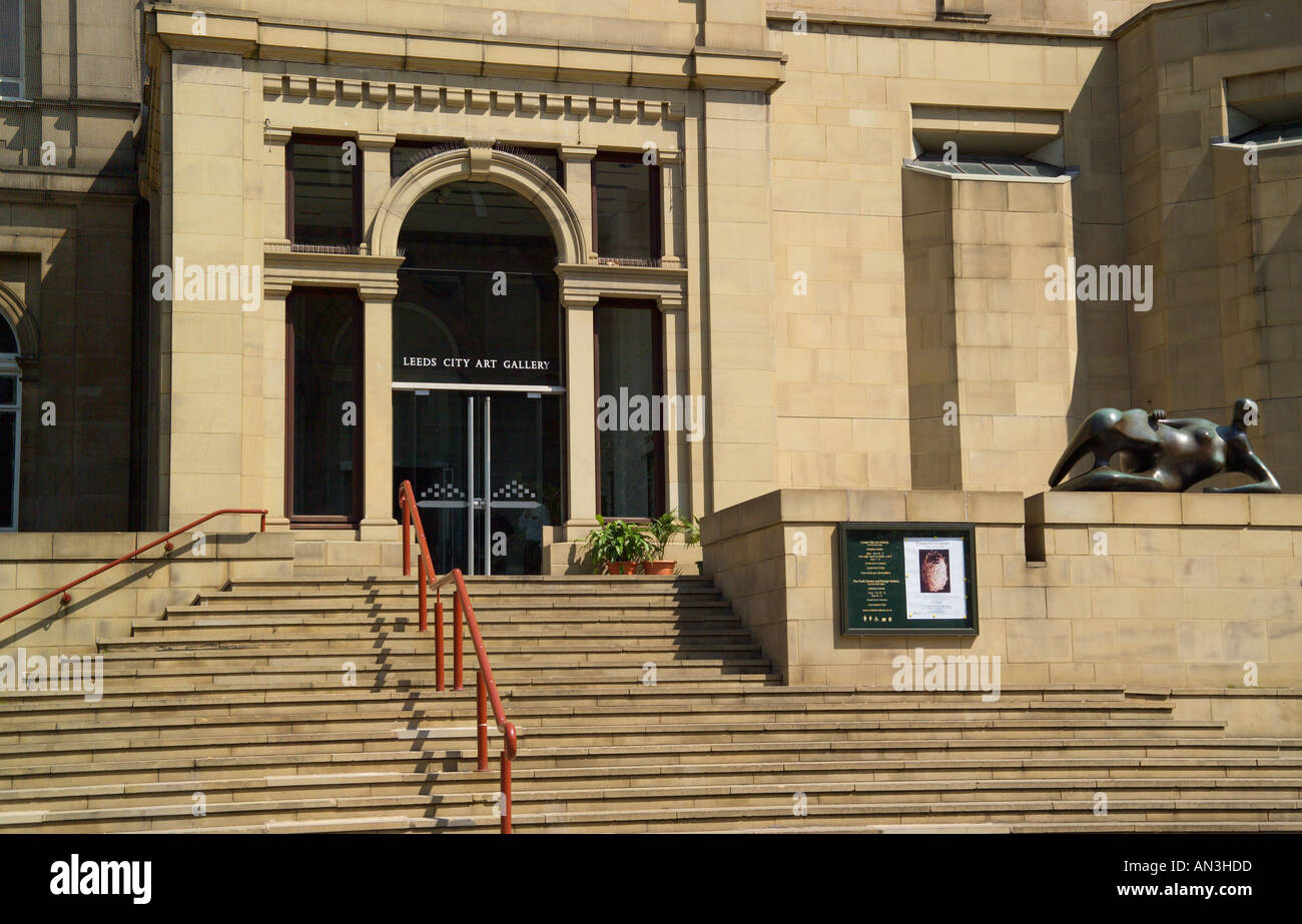 Leeds City [Galerie] Yorkshire Stockfoto