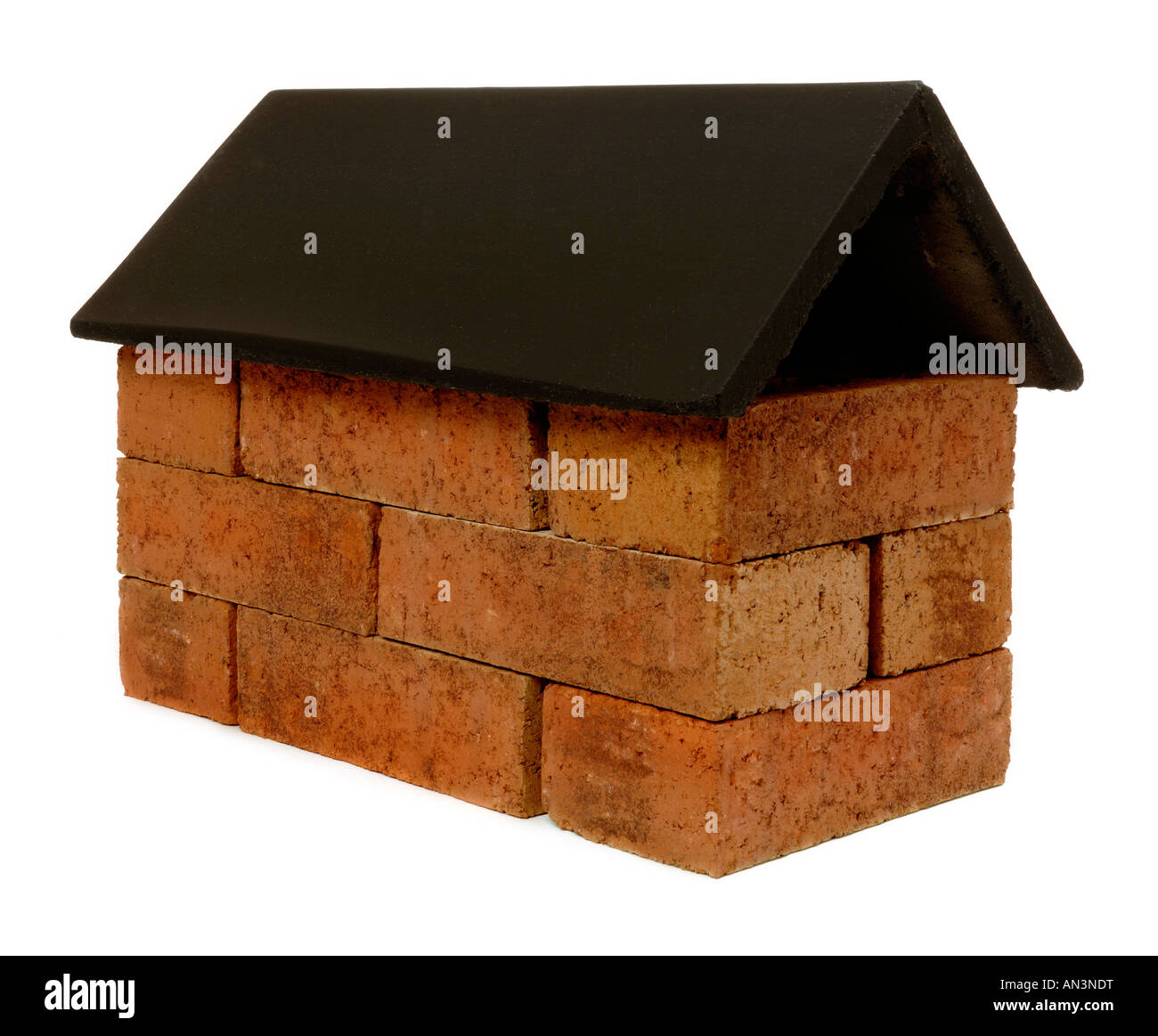 Mauer- und Fliese Stockfoto