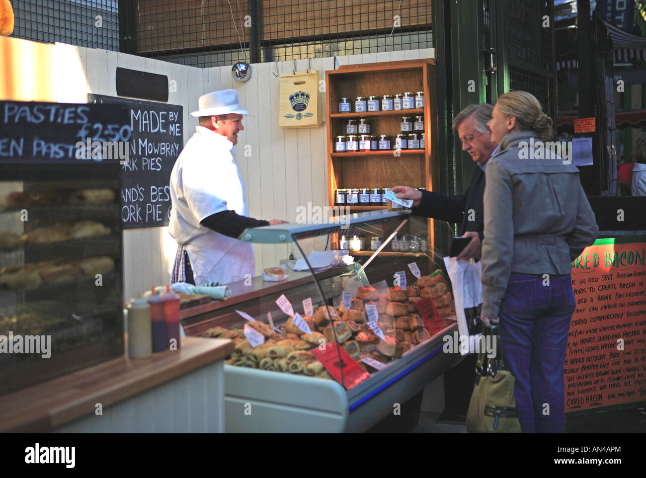 Borough Market, London Stockfoto