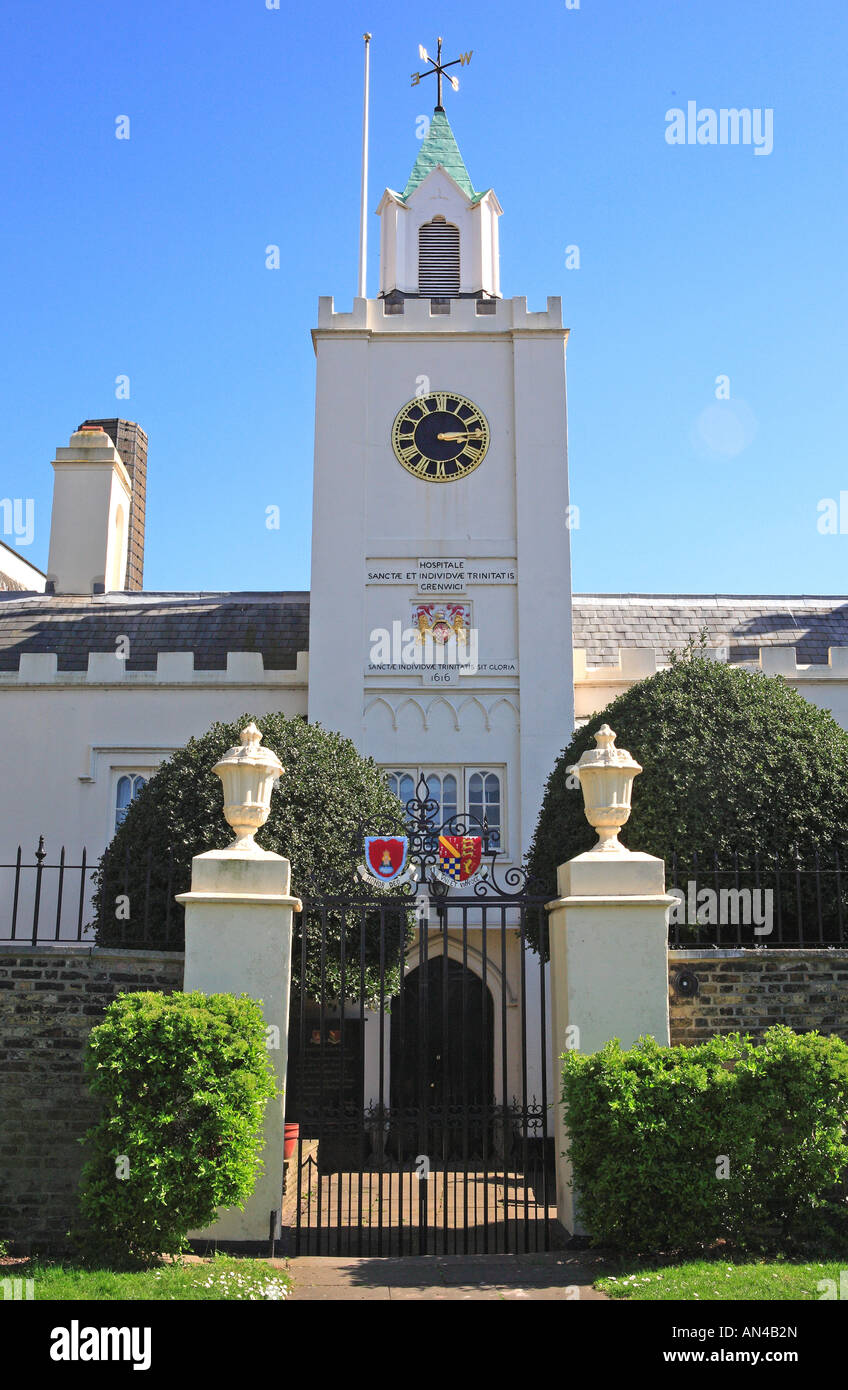 Trinity Hospital, Greenwich Stockfoto