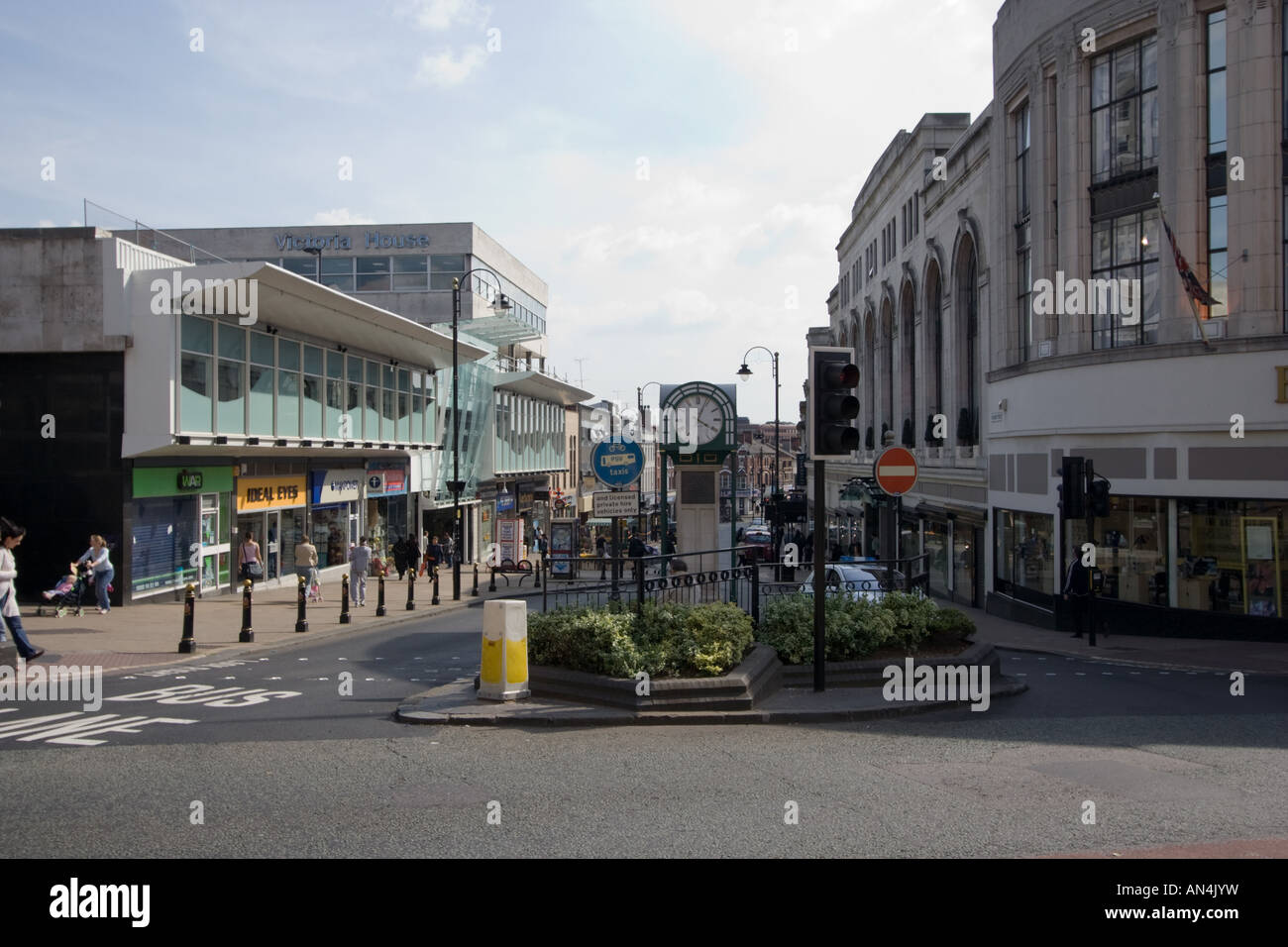 Wolverhampton Stadtzentrum Midlands England uk gb Stockfoto