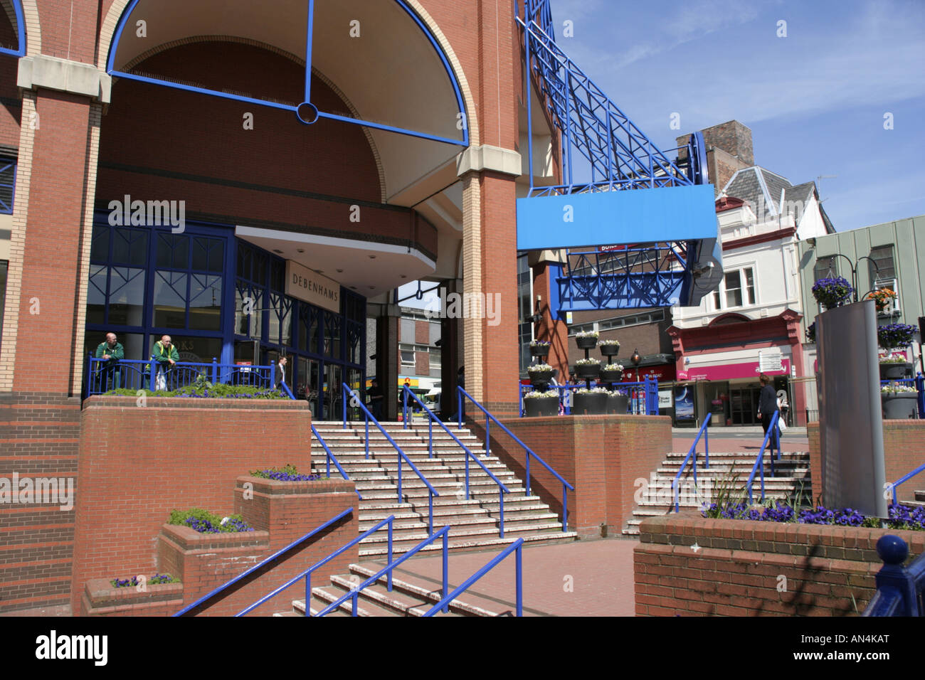 Stoke auf Trent Stadtzentrum Töpfereien Einkaufszentrum West Midland Staffordshire England uk gb Stockfoto