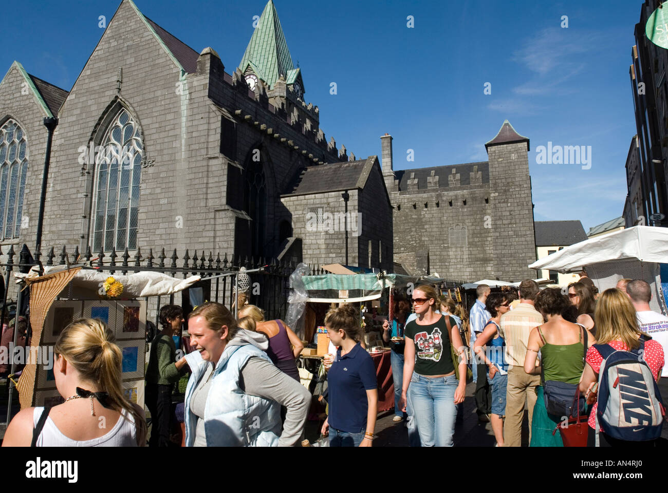 Die Stadt Galway, Irland Stockfoto