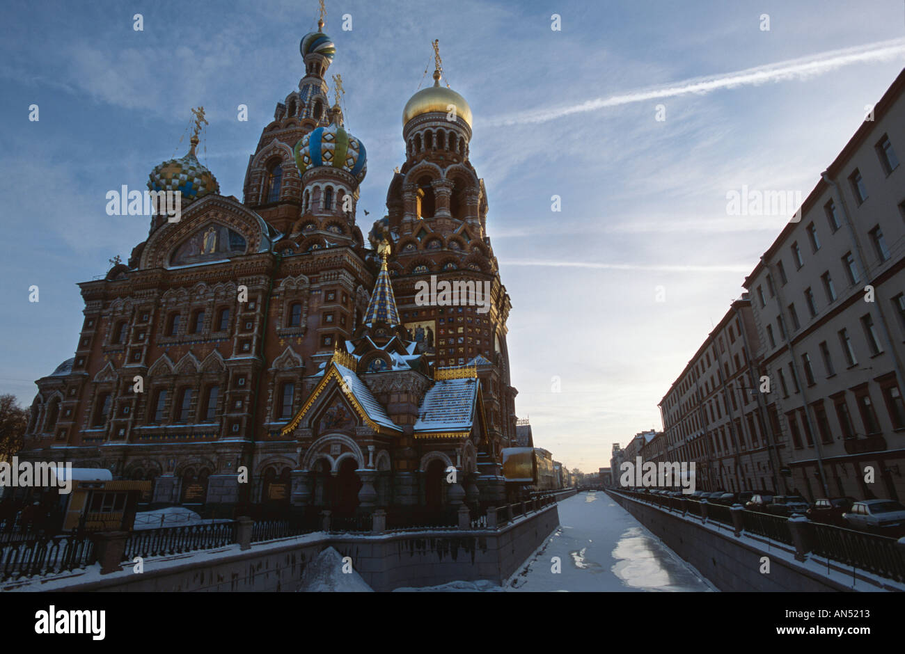 Kirche auf vergossenen Blutes, Sankt Petersburg, Russland Stockfoto