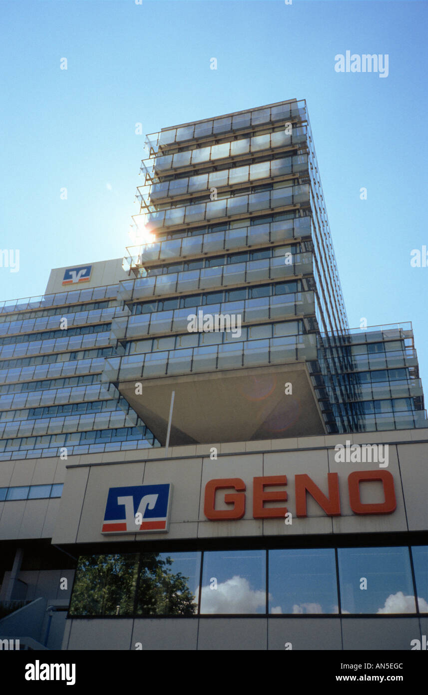 Die Geno House wo wohnt die Vereinigung der kooperativen Baden Württemberg in Stuttgart Deutschland Stockfoto