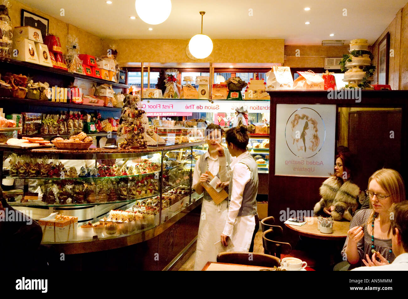 Patisserie Valerie Soho London Vereinigtes Königreich Stockfoto