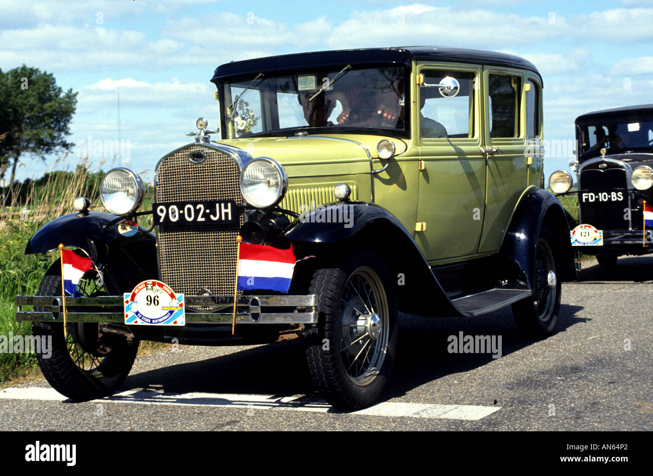 Alten Timer Verkehr Oldtimer Oldtimer Auto Niederlande Holland