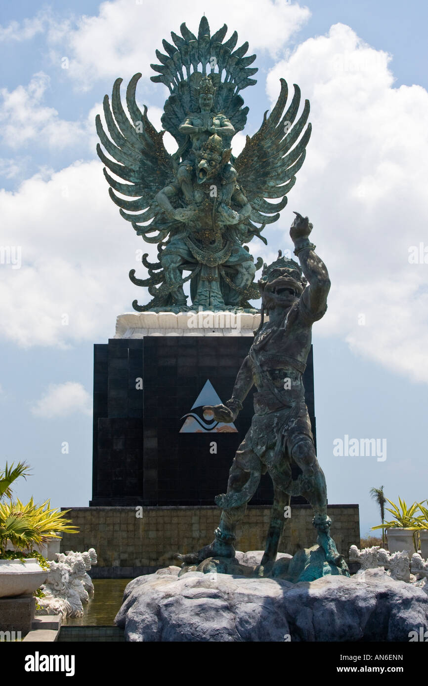 Hindu-Statue in Pecatu Indah Resort Bali Indonesien Stockfoto