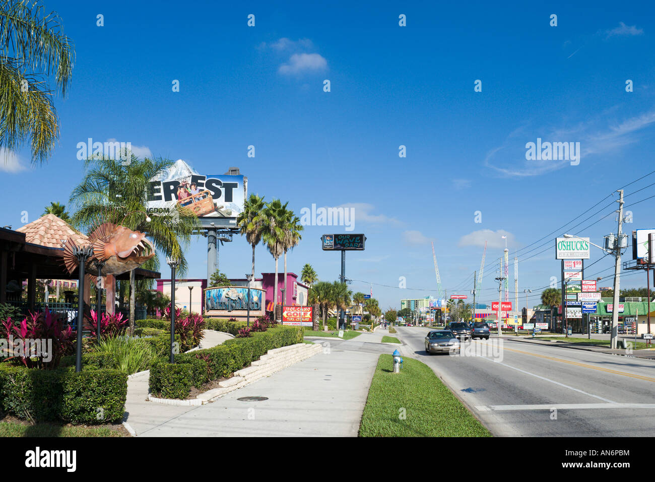 International Drive, Orlando, Florida, USA Stockfoto