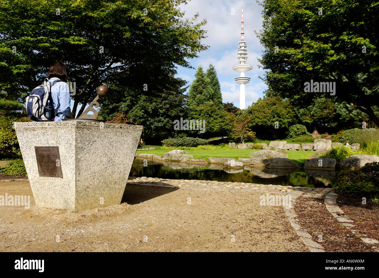 Japanese garden hamburg germany Fotos und Bildmaterial in hoher