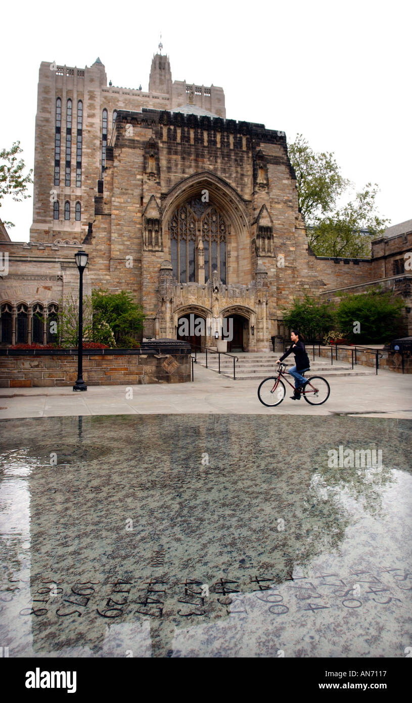 Yale University Library New Haven Connecticut USA Stockfoto