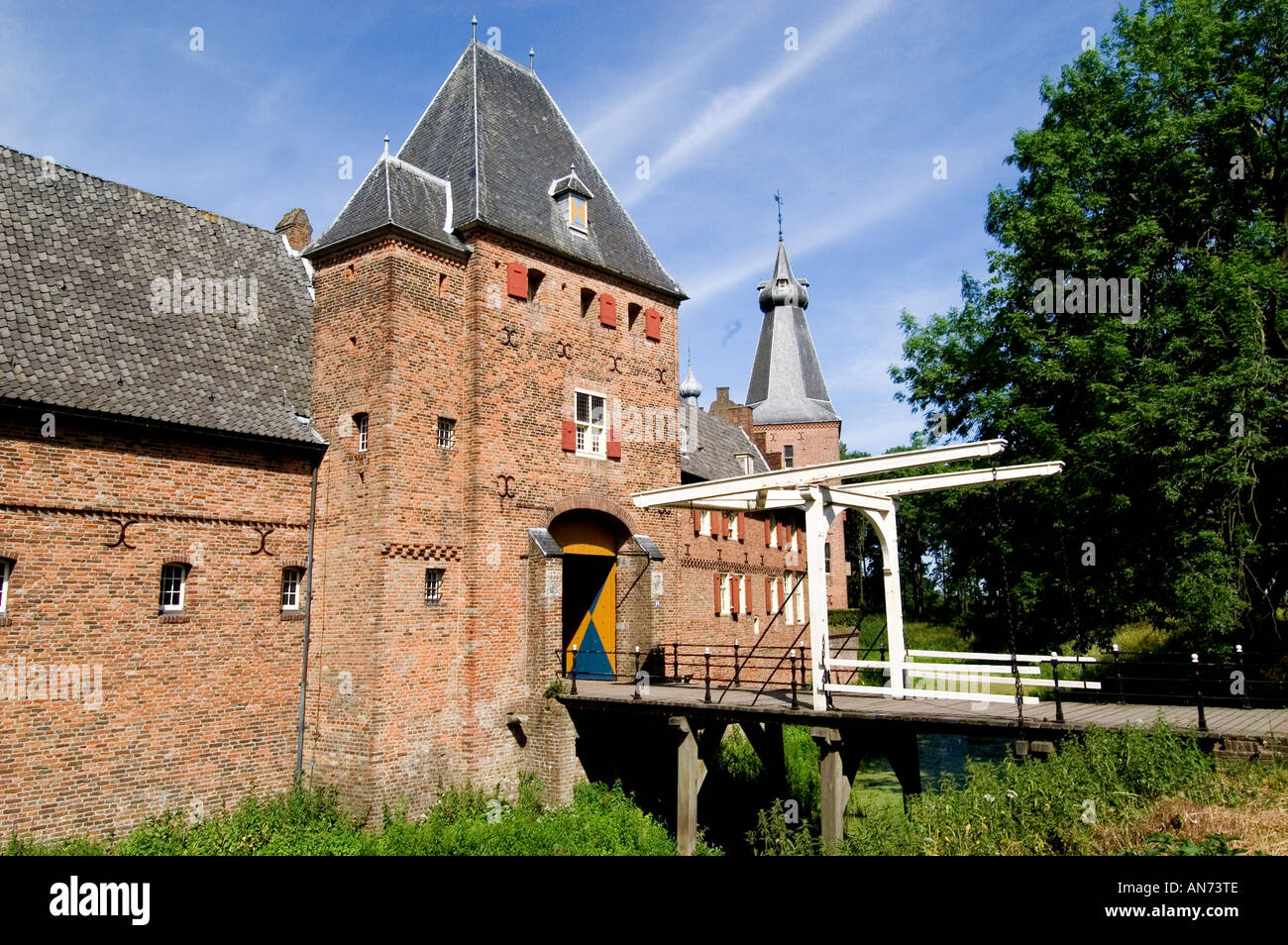 Niederlande Holland Kasteel Schloss Doorwerth Anno 1260 Stockfoto