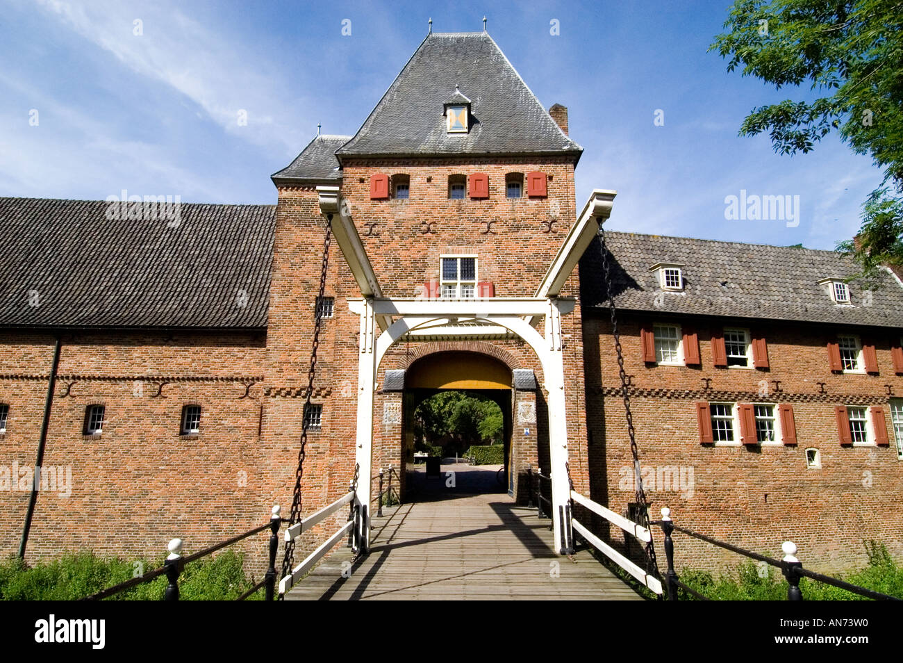 Niederlande Holland Kasteel Schloss Doorwerth Anno 1260 Stockfoto
