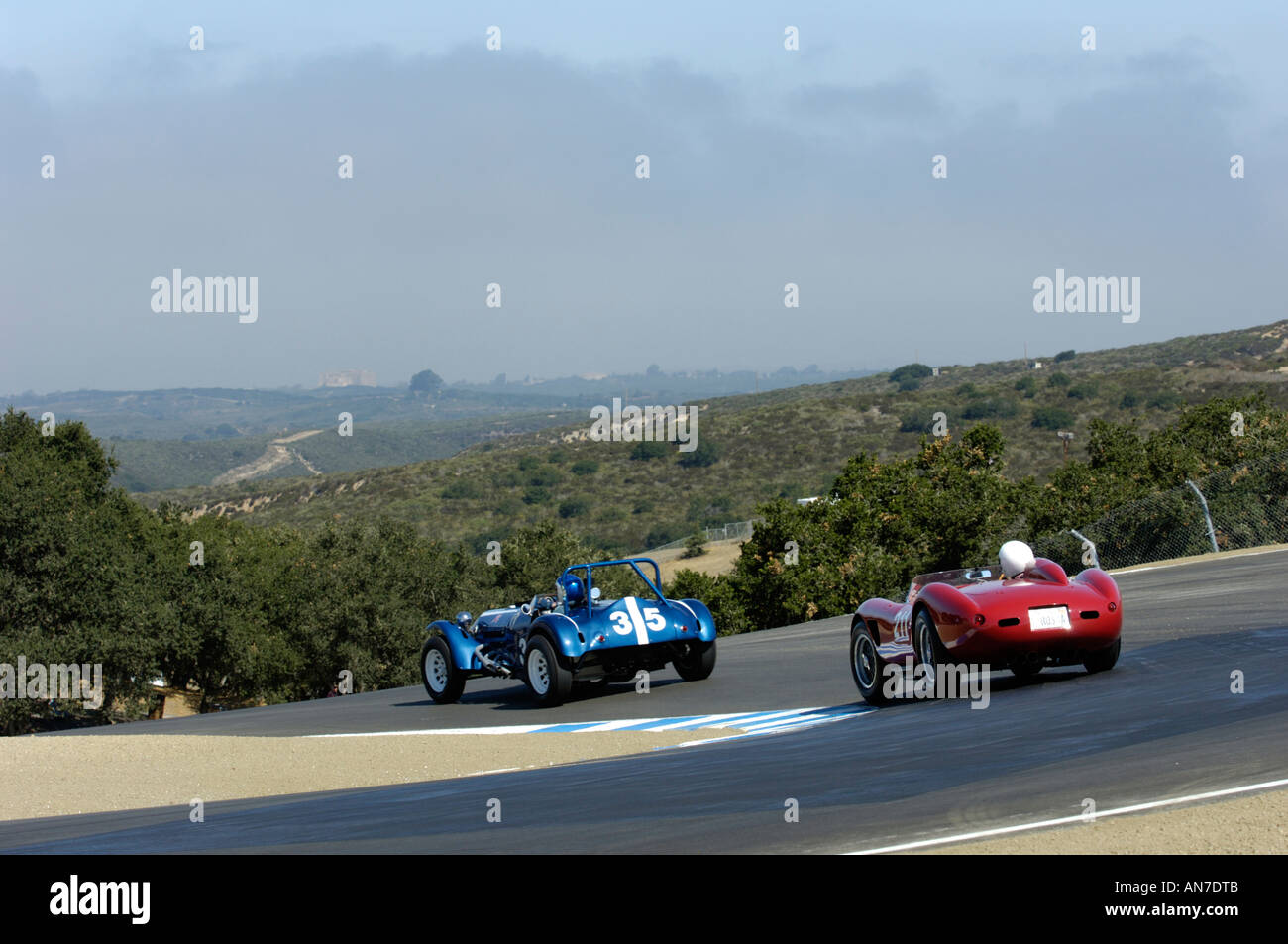 1957 folgte Monsterati Special 1957 Ferrari 625 TRC auf der 33. Monterey Historic Automobil Rennen 2006 Stockfoto