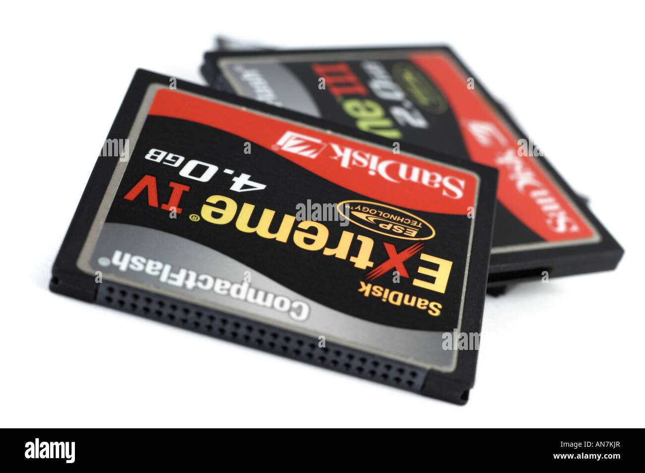 SanDisk Compact Flash-Speicherkarten Stockfoto