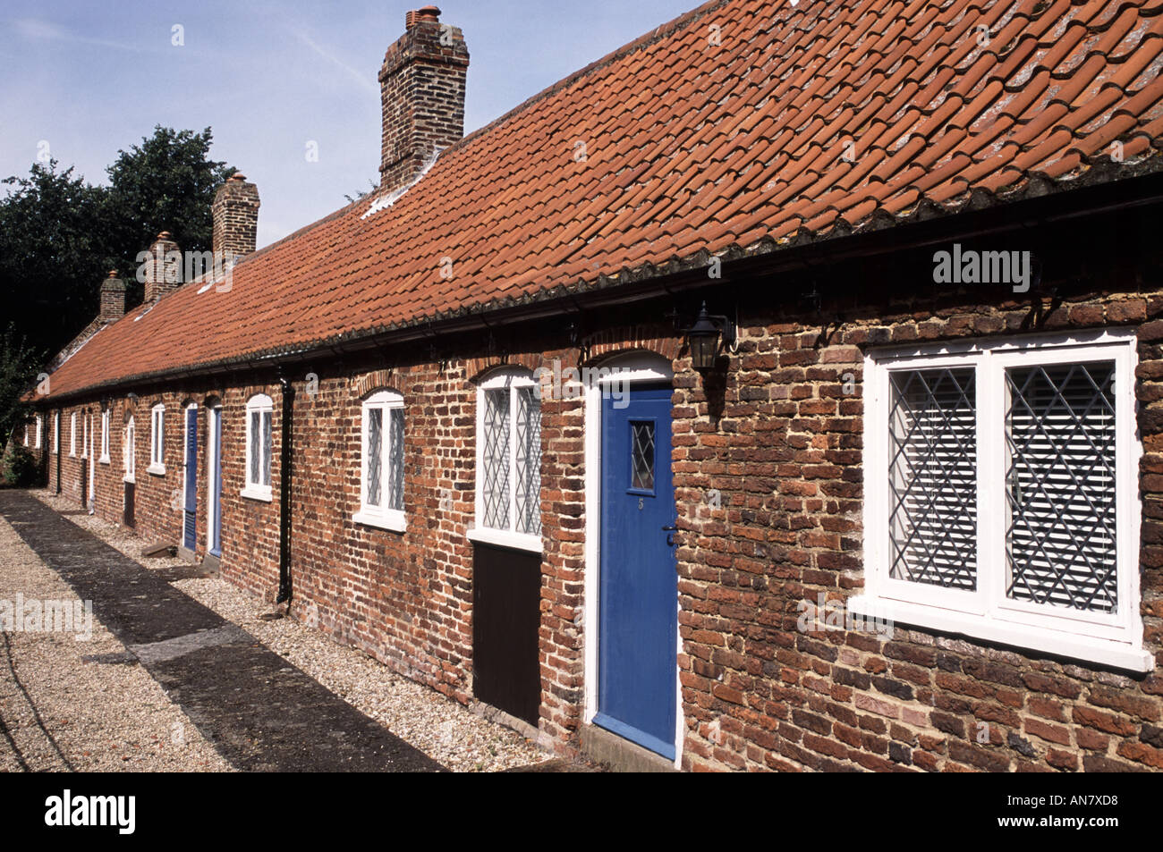 ARMENHÄUSER TATTERSHALL LINCOLNSHIRE ENGLAND UK Stockfoto