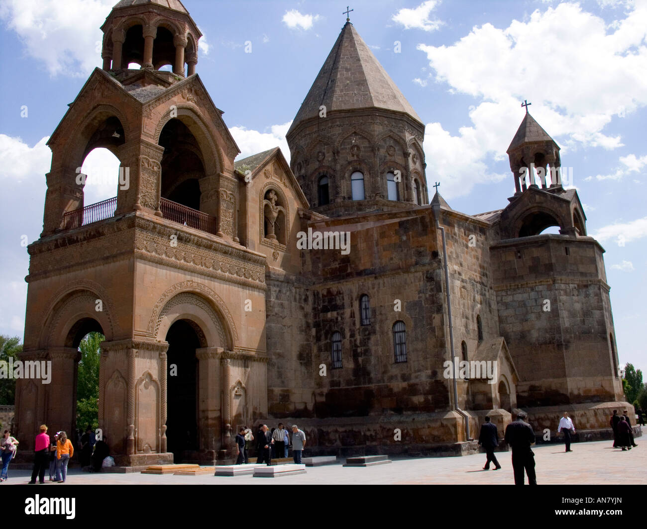 Mutter-Kathedrale von Echmiatsin, Echmiatsin, Armawir Marz, Armenien Stockfoto
