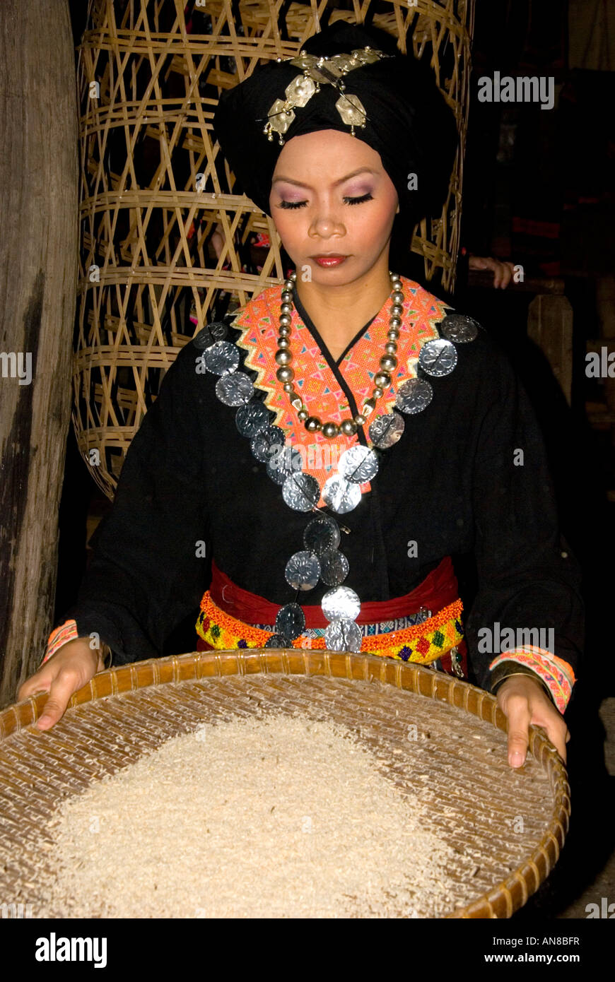 Yao Frau, Thailand Stockfoto