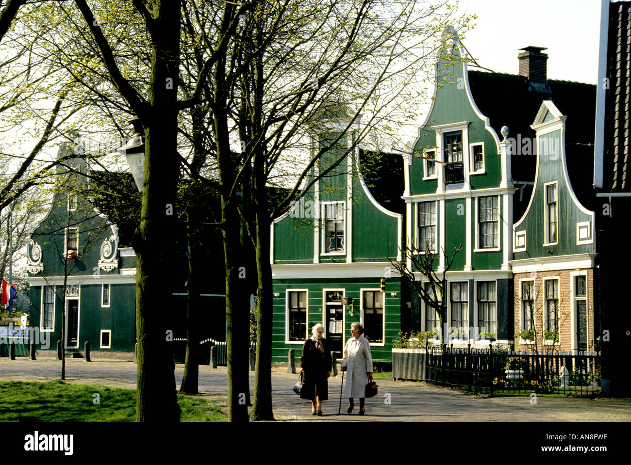 Niederlande Zaanse Schans Noord Holland Nordholland Zaandam Stockfoto