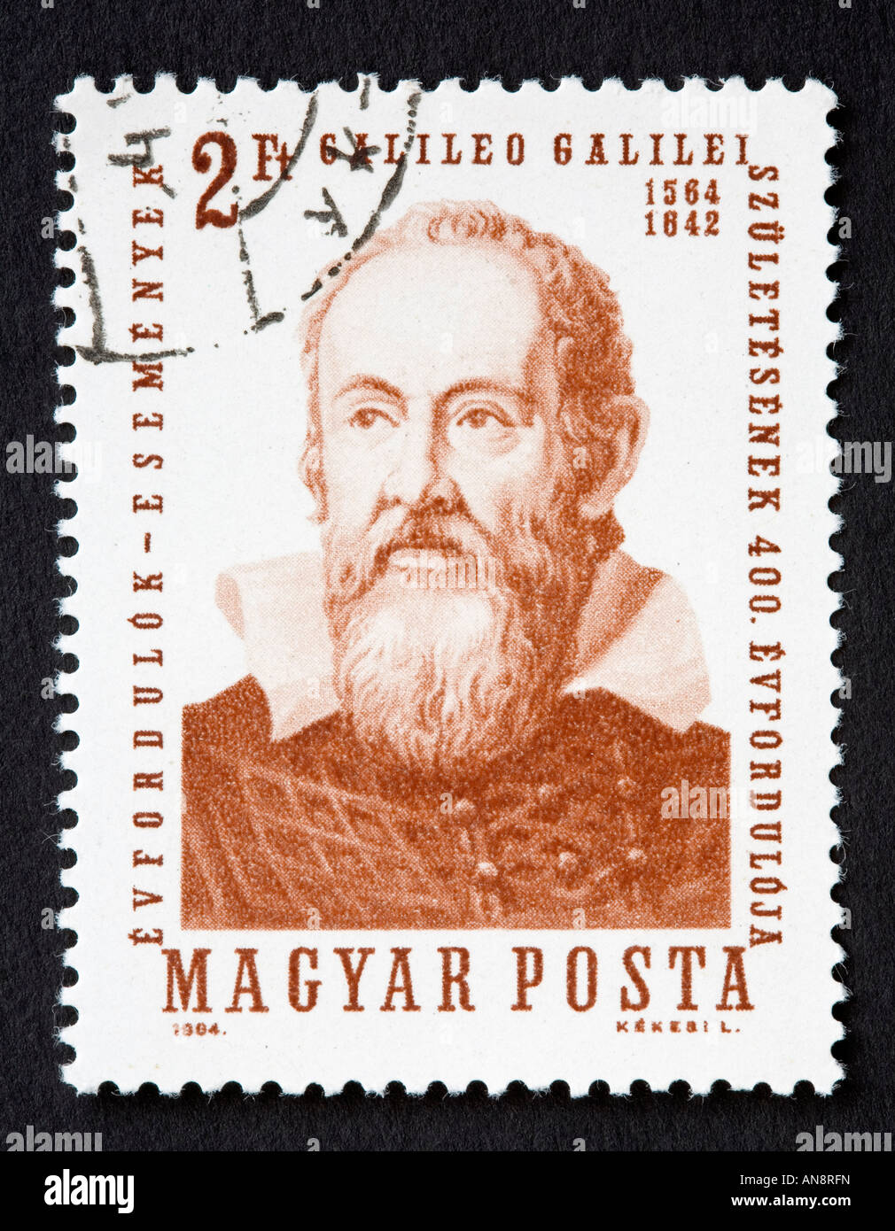 Ungarische Briefmarke Stockfoto