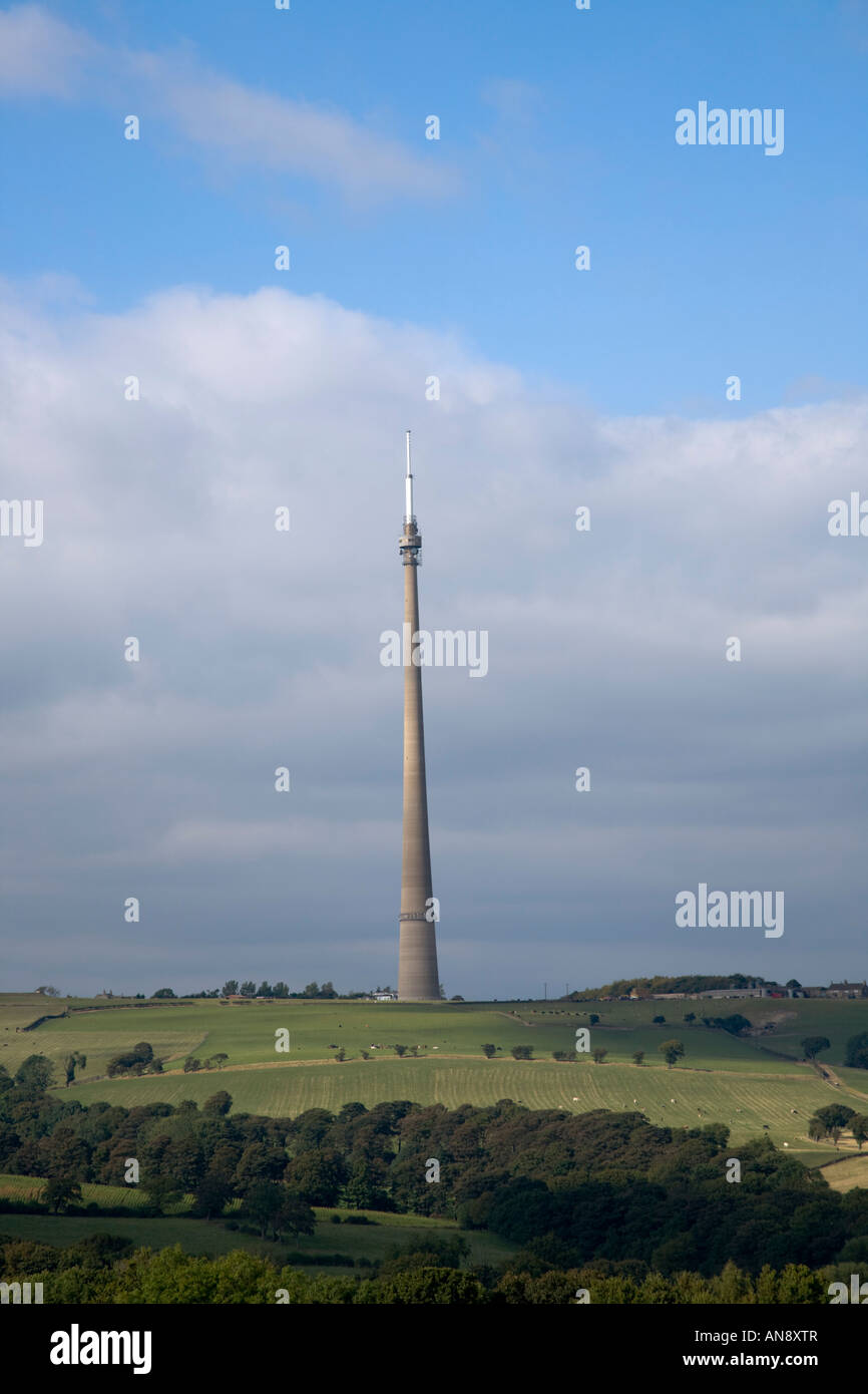 Antennenmast Kirklees West Yorkshire Stockfoto