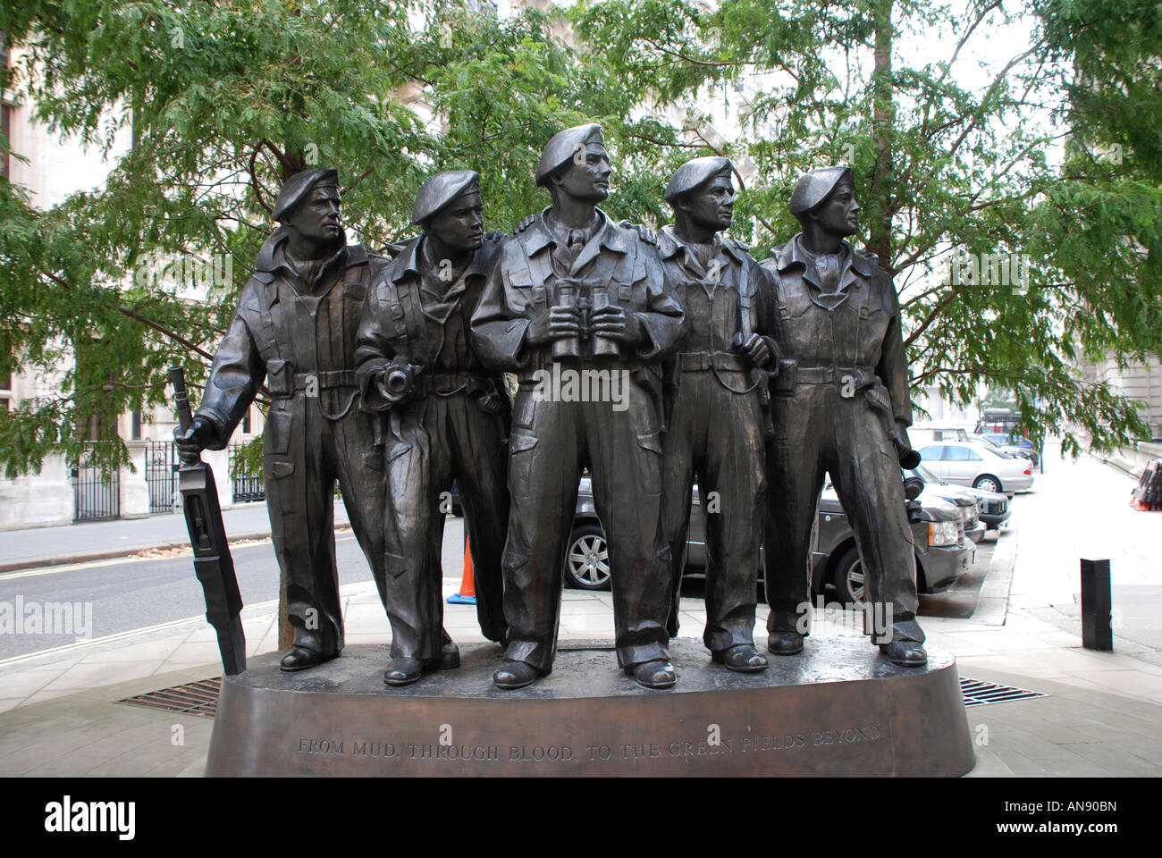 Royal Tank Regiment Denkmal, London Stockfoto