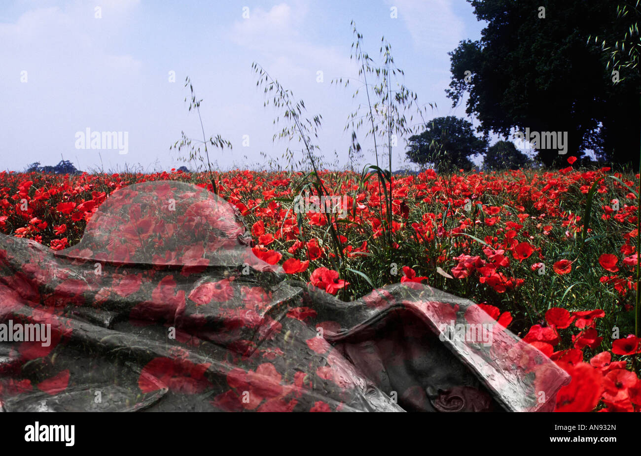 Ersten Weltkrieg montage Stockfoto