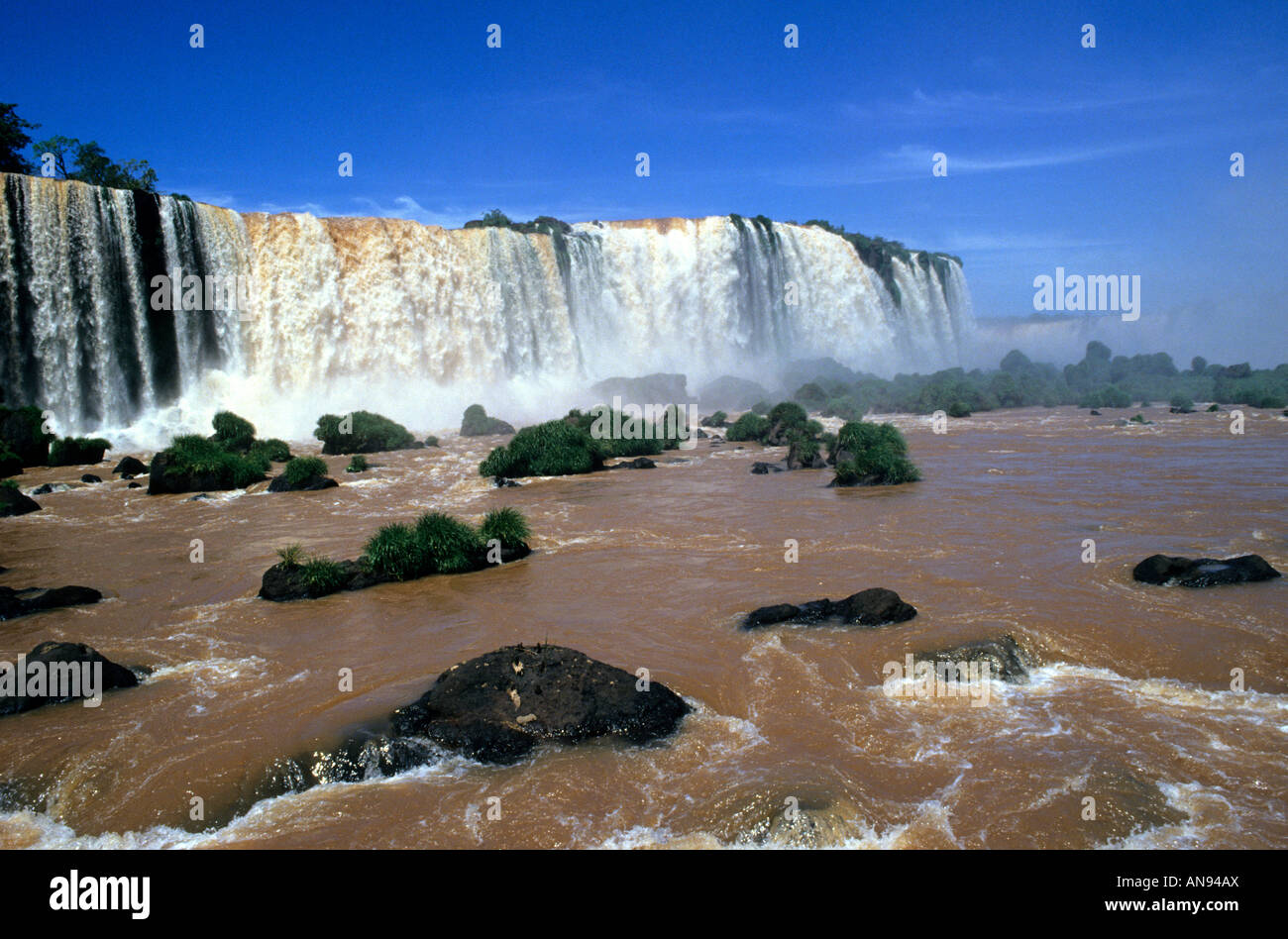 Iguaçu, Brasilien Stockfoto